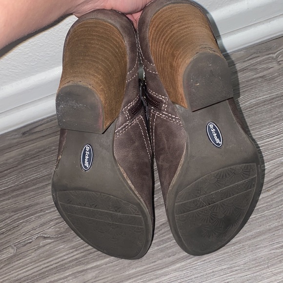 Dr. Scholl's Women's Codi Dark Brown Ankle-High Synthetic Boot - Picture 6 of 6